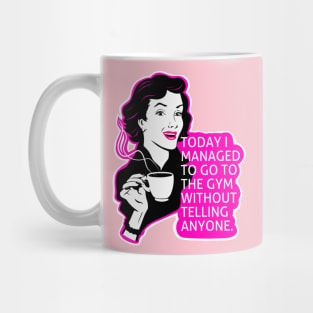 fitness girl, gym girl, fitness funny, fitness Mug